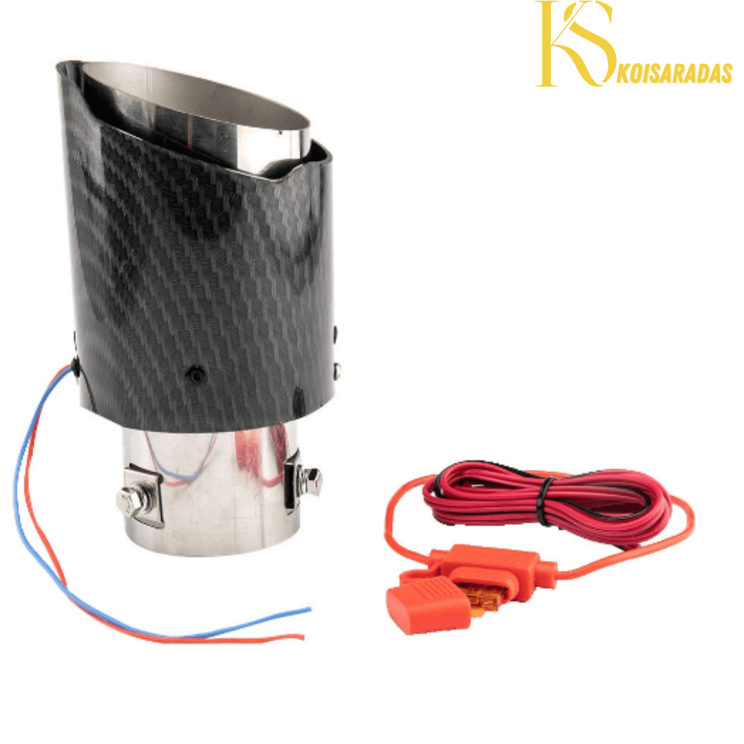 Escapamento Sport-led fibra de carbono universal ( QUEIMA DE ESTOQUE BLACK FRIDAY🔥)