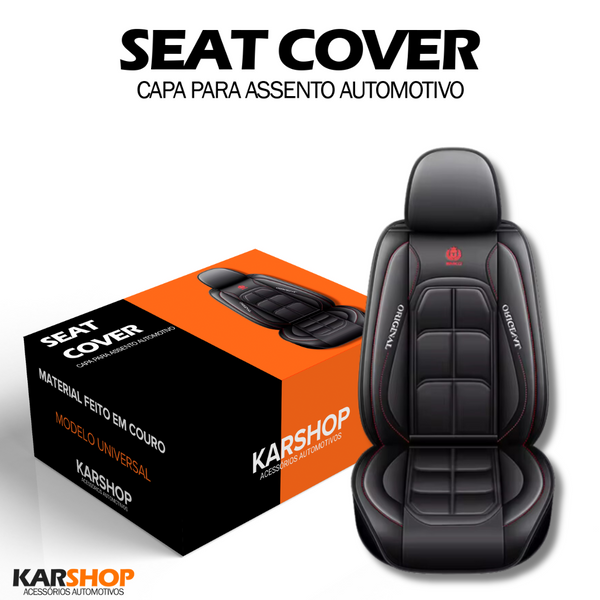 Capa Para Assento Automotivo Modelo Universal - Vision Master (Motorista + Passageiro)