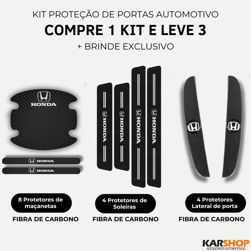 COMPRE 1 KIT E LEVE 3- Kit Proteção de Portas Automotivo - UNIVERSAL (APENAS ESSA SEMANA 🔥)