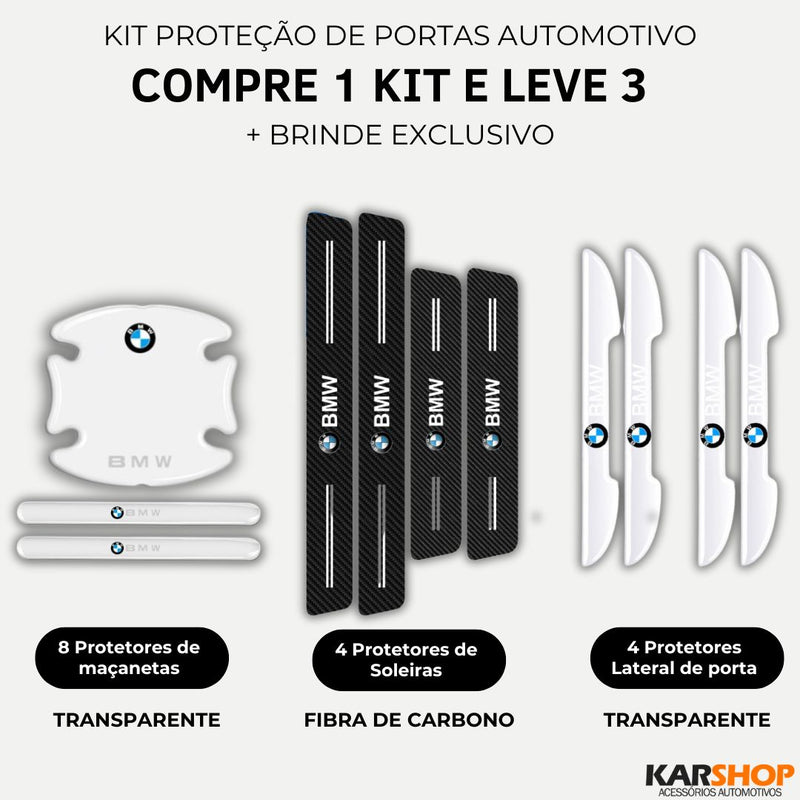 COMPRE 1 KIT E LEVE 3- Kit Proteção de Portas Automotivo - UNIVERSAL (APENAS ESSA SEMANA 🔥)