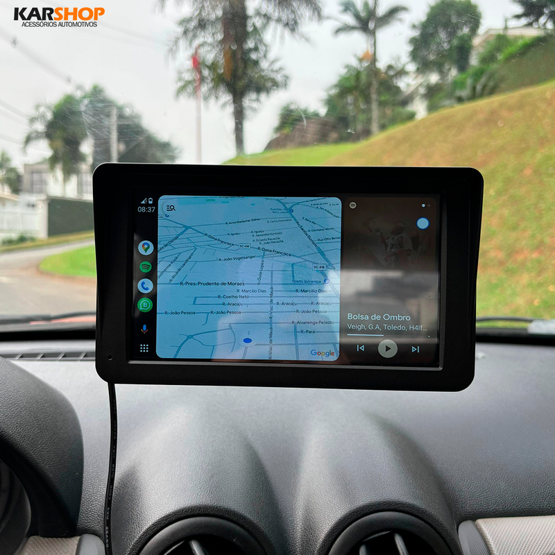 Max Kar - Tela Multímidia CarPlay e Android Auto + Câmera Ré de Brinde (PROMOÇÃO DE LANÇAMENTO)