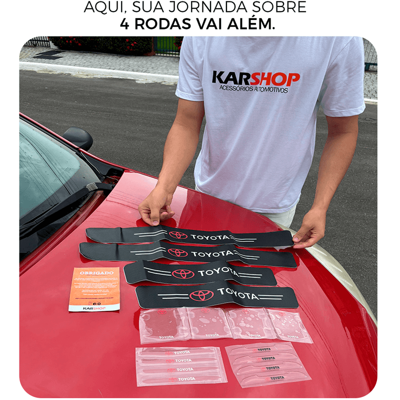 COMPRE 1 KIT E LEVE 3- Kit Proteção de Portas Automotivo - UNIVERSAL (APENAS ESSA SEMANA 🔥)